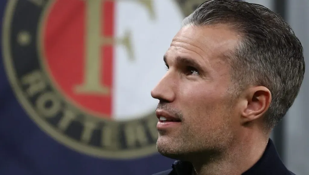 Robin van Persie é o treinador de Anis Hadj-Moussa no Feyenoord. Foto: Marco Luzzani/Getty Images