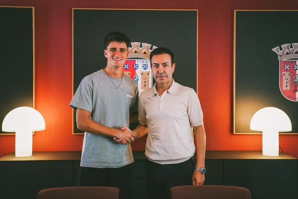 Pau Víctor, reforço do SC Braga. Foto: SC Braga
