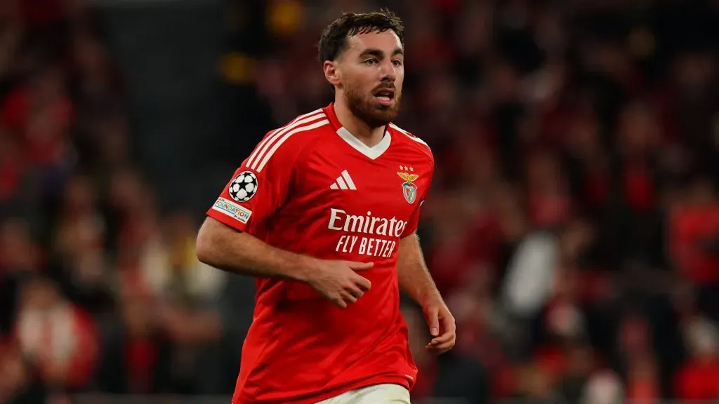 Orkun Kokçu, médio do Benfica. Foto: Getty Images