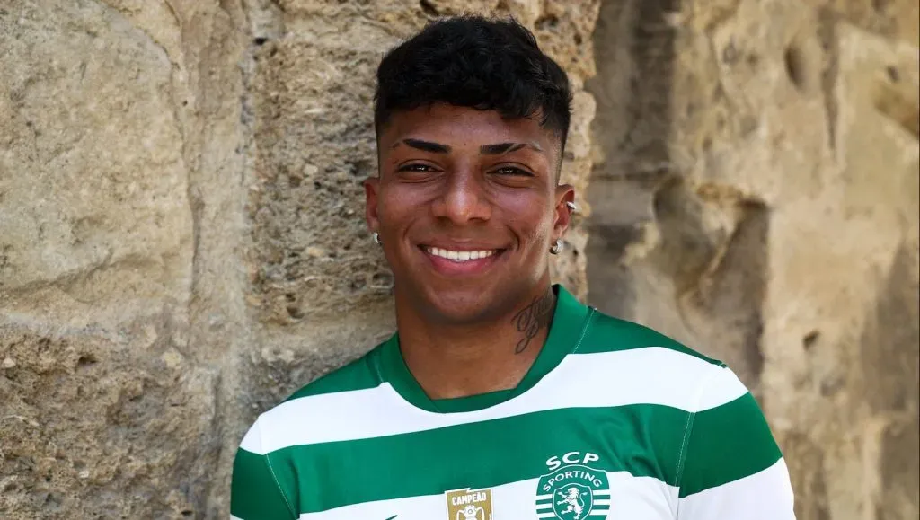 Alisson Santos, o novo reforço do Sporting. Foto: Sporting CP
