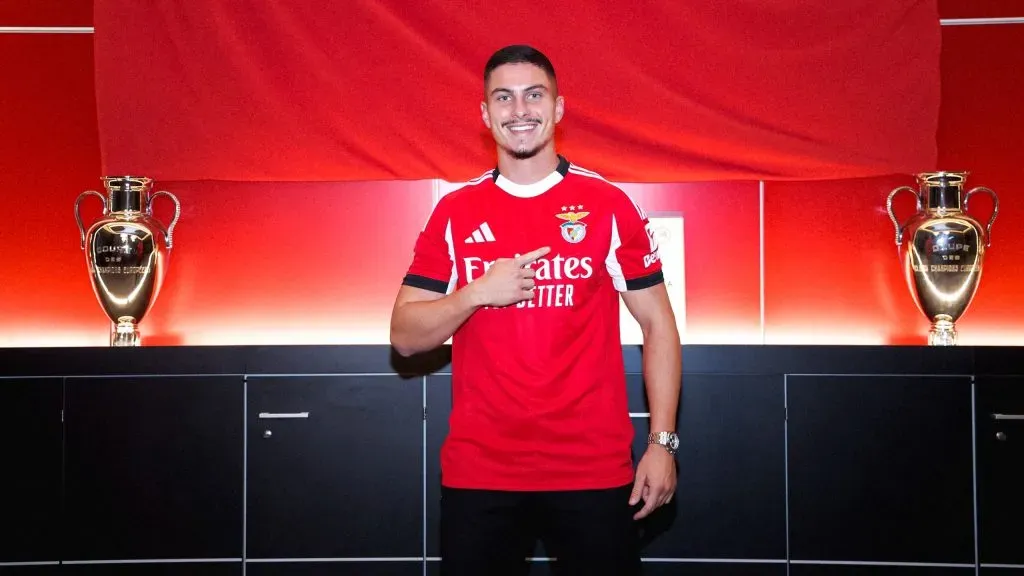 Franjo Ivanovic, novo avançado do Benfica. Foto: SL Benfica