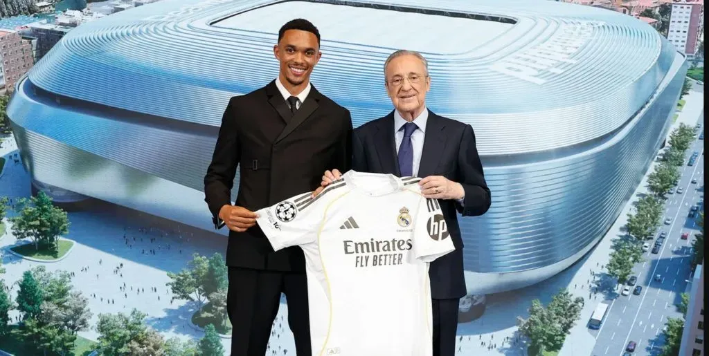 Alexander-Arnold, reforço do Real Madrid. Foto: Real Madrid
