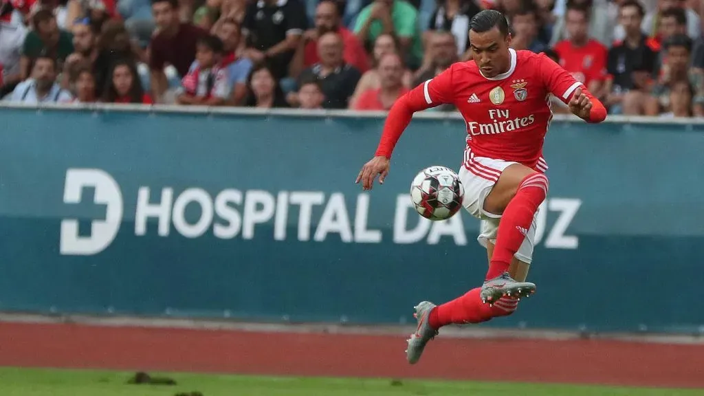 Raúl De Tomás, apesar de qualidade e talento que sobressaíam, não chegou aos patamares que eram esperados do espanhol. Foto: SL Benfica