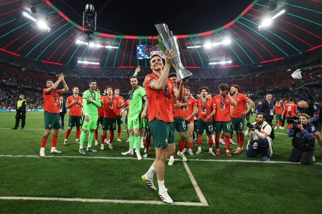 João Palhinha na Seleção Portuguesa. Foto: Getty Images