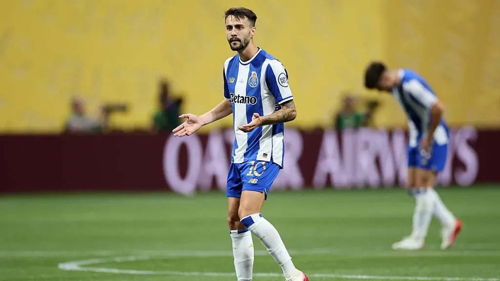 Fábio Vieira em ação no Mundial de Clubes. Foto: Getty Images