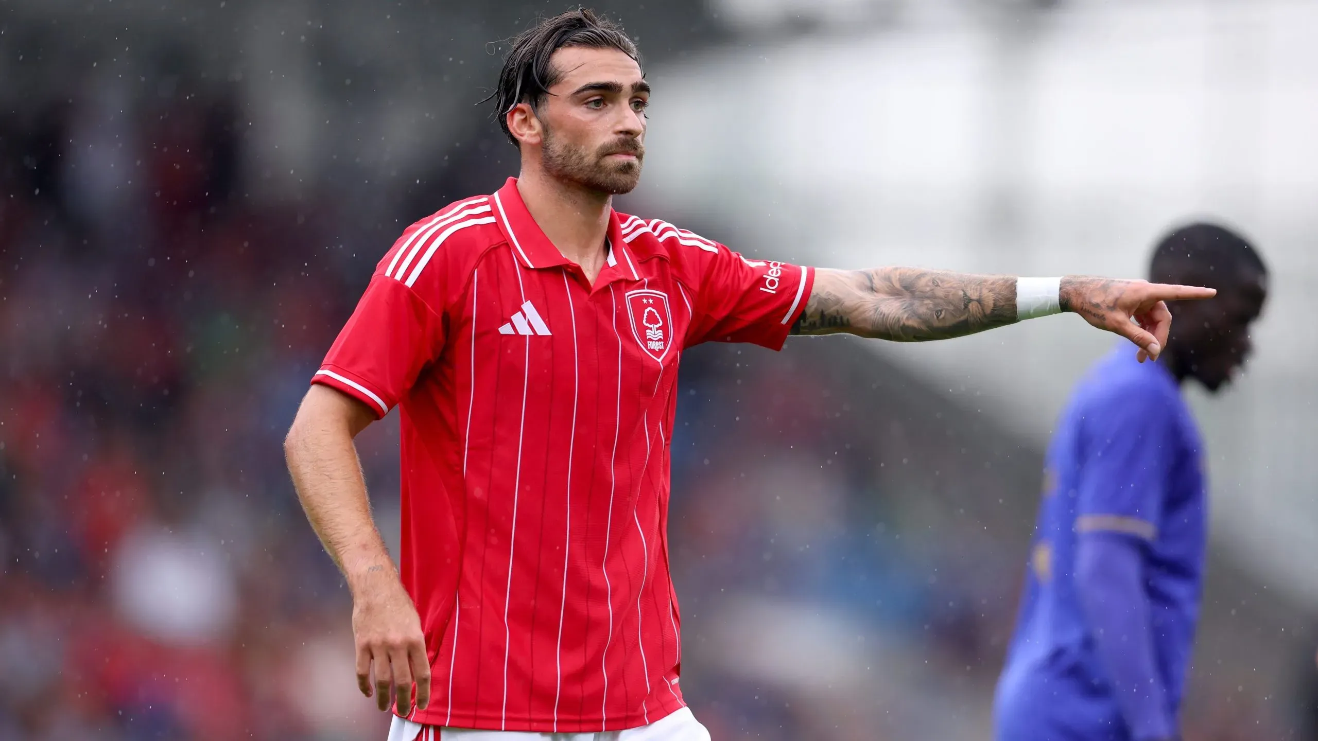 O Nottingham Forest pretende gerar encaixe financeiro imediato com a venda do português Jota Silva.Foto: Ed Sykes/Getty Images