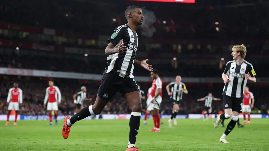 Alexander Isak, avançado do Newcastle. Foto: Getty Images