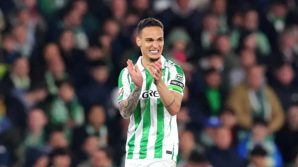 Antony esteve emprestado ao Bétis na segunda metade da época passada. Foto: Fran Santiago/Getty Images