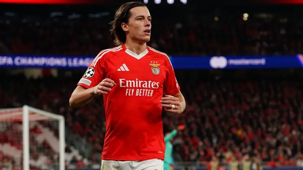 Álvaro Carreras trocou o Benfica pelo Real Madrid. Foto: Getty Images