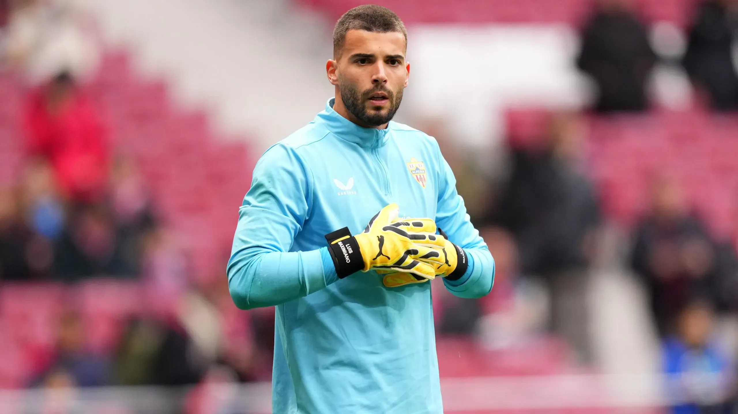 Luís Maximiano era habitual suplente no Sporting e deixou Alvalade para se firmar como uma primeira opção.Foto: Angel Martinez/Getty Images