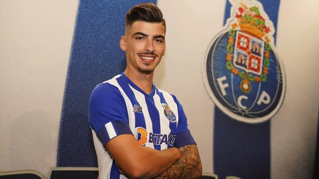 André Franco foi contratado ao Estoril por €4 milhões, a cotação mais alta de sempre na sua carreira.Foto: FC Porto Oficial