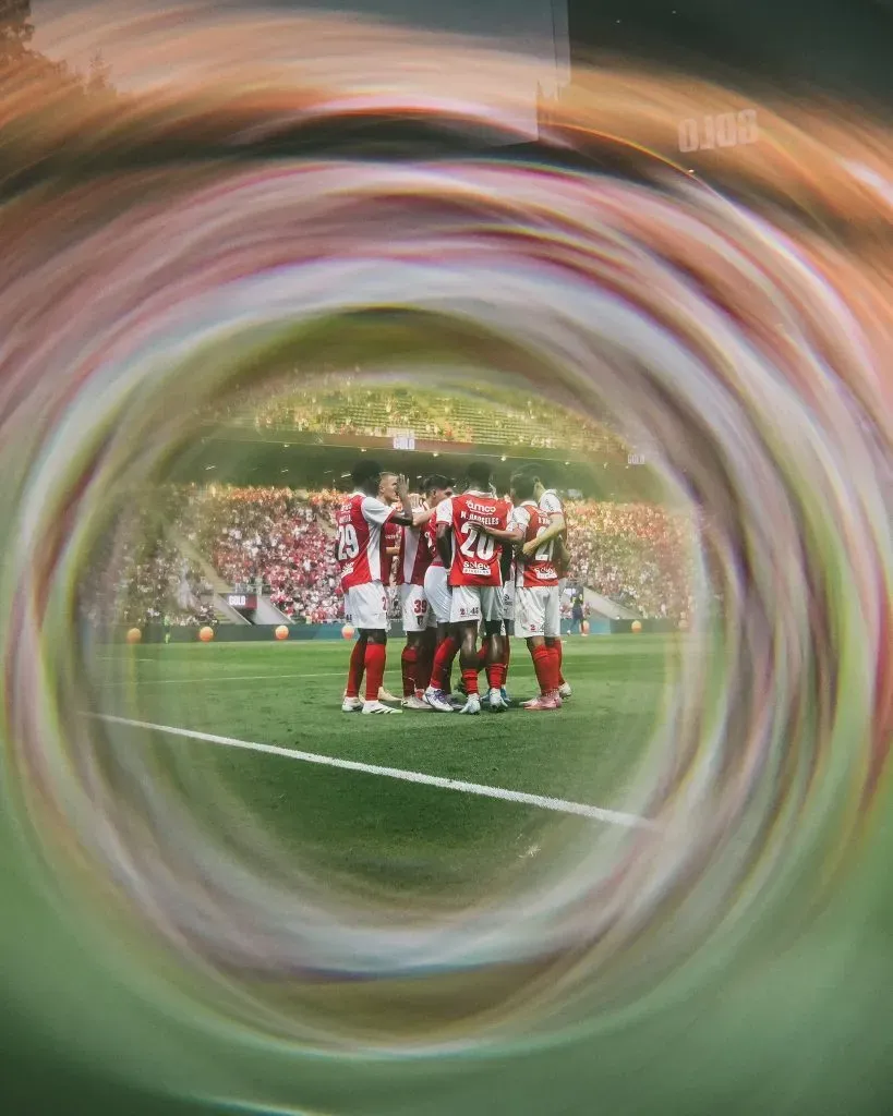 Os minhotos apuraram-se para a próxima fase da Europa League. Foto: SC Braga.