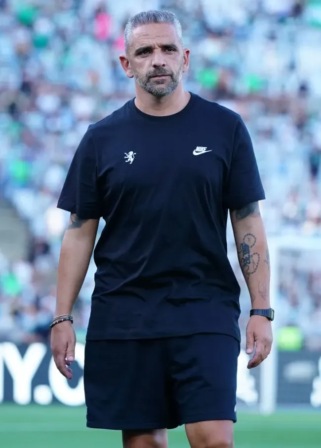 Rui Borges, treinador do Sporting. Foto: Gualter Fatia/Getty Images.
