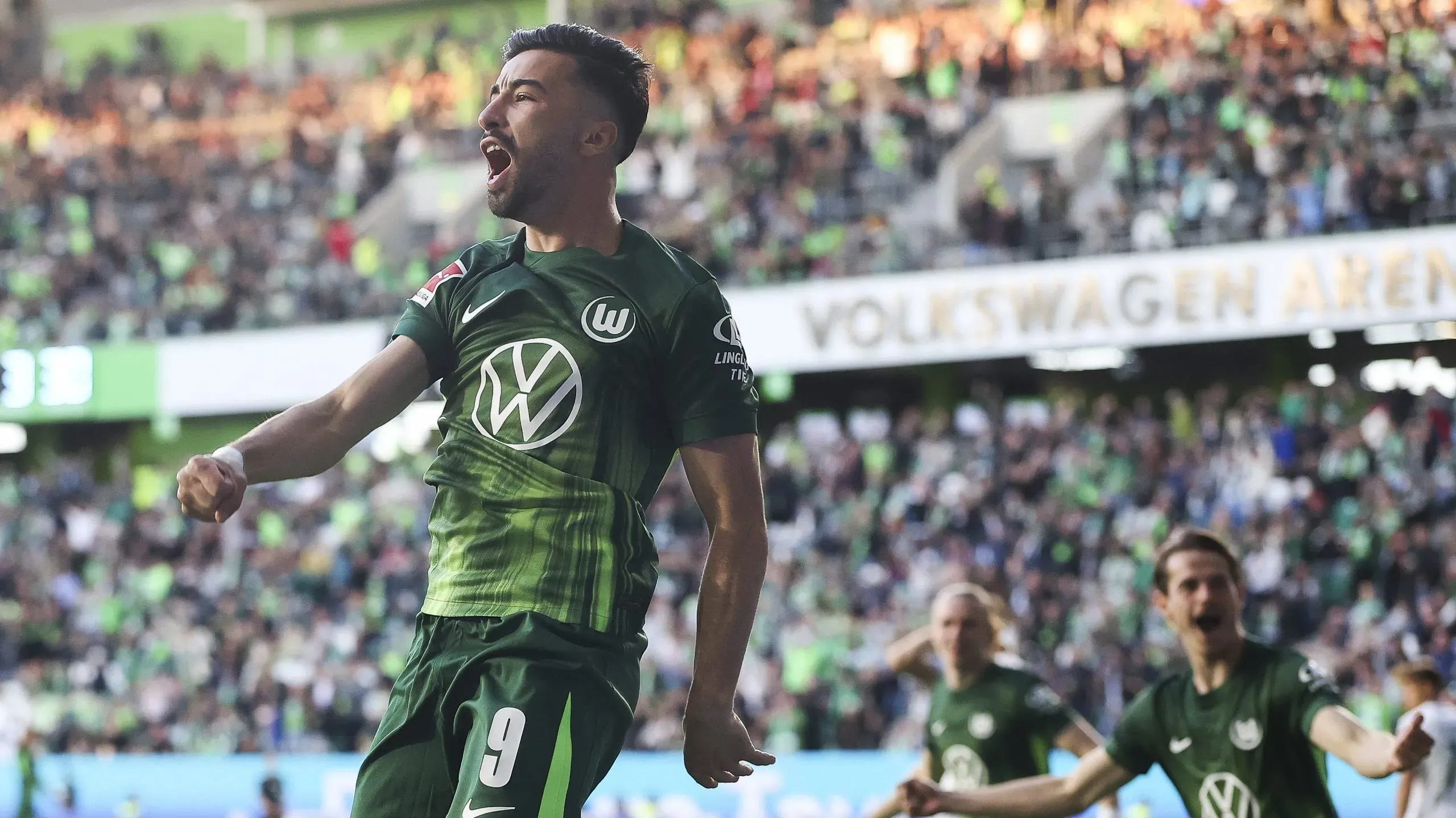 Mohamed Amoura é o terceiro avançado que o Benfica tenta contratar neste início de época após ter falhado João Félix e Anis Hadj-Moussa. Foto: Maja Hitij/Getty Images