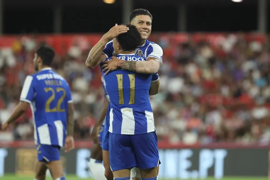 Pepê marcou o segundo golo do FC Porto contra o Gil Vicente. Foto: VSPORTS