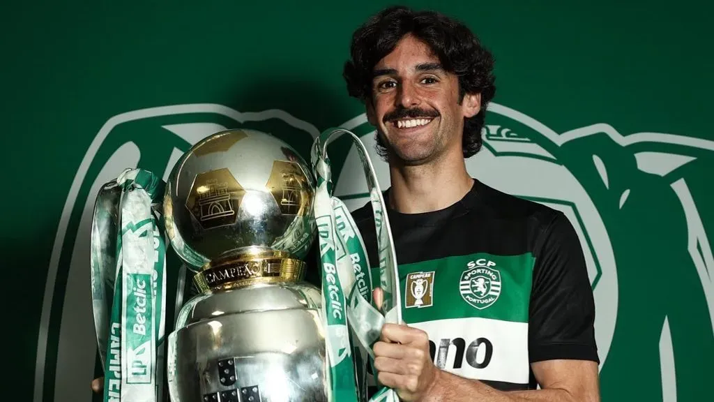 Francisco Trincão, bicampeão nacional. Foto: Sporting CP