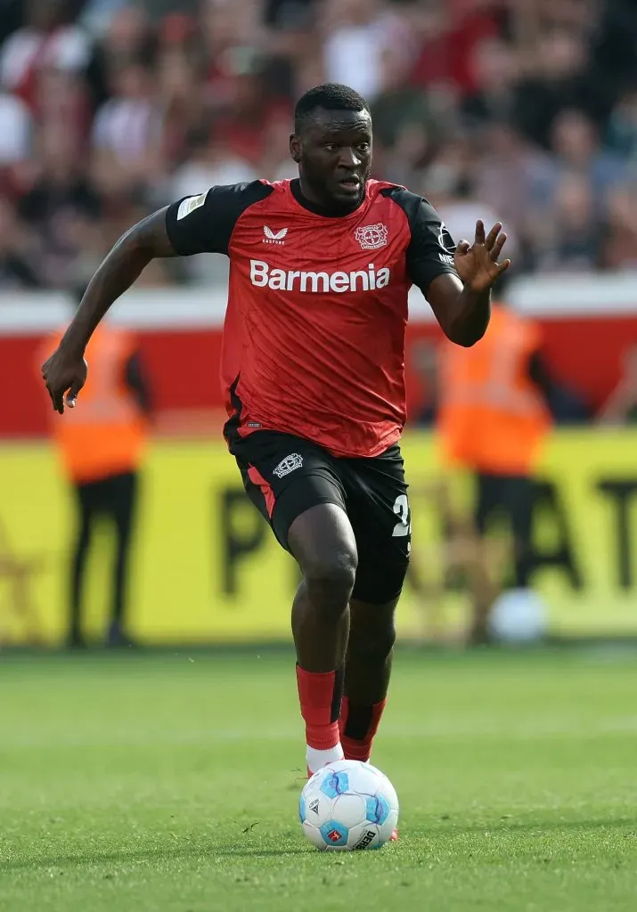 Victor Boniface pode trocar o Bayer Leverkusen pelo Milan. Foto: Getty Images