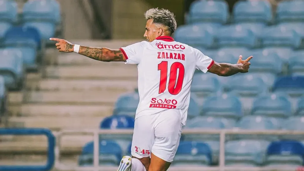 Zalazar brilhou contra o Lincoln na Europa League. Foto: SC Braga