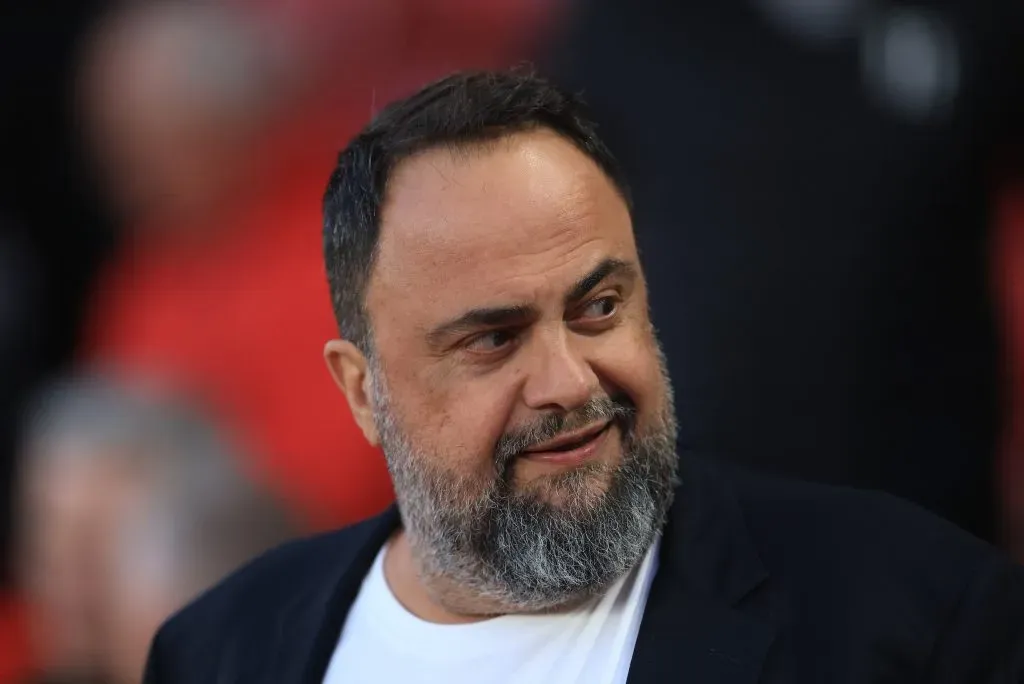 Vangelis Marinakis, dono do Nottingham Forest. Foto: Getty Images