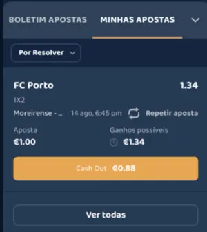Lebull levantamentos e a opção de Cash Out