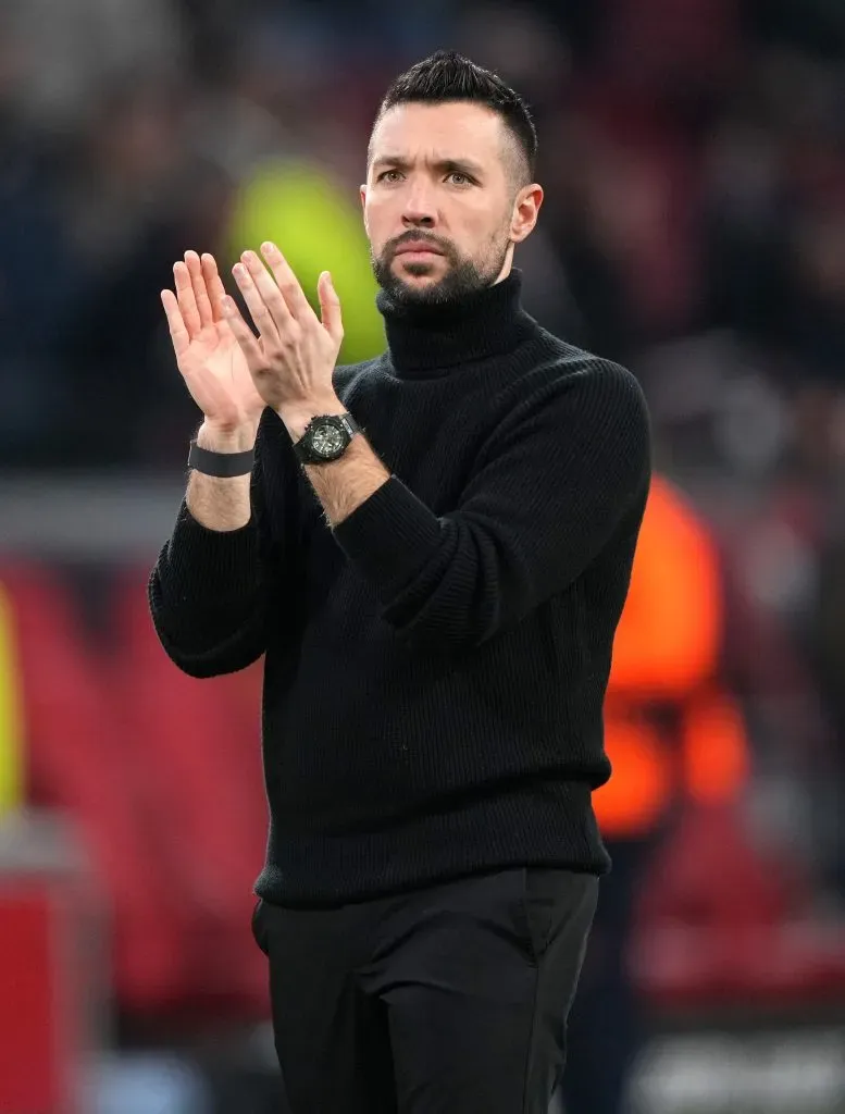 Francesco Farioli, treinador do FC Porto. Foto: Alex Bierens de Haan/Getty Images.