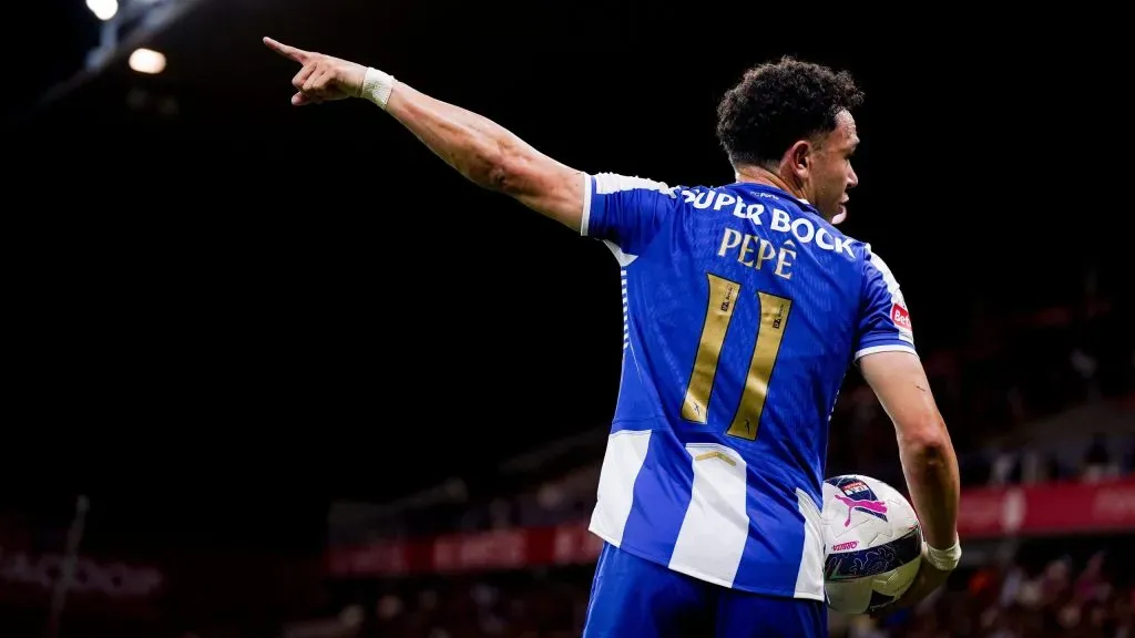 Pepê marcou pelo segundo jogo consecutivo em Gil Vicente x FC Porto. Foto: FC Porto
