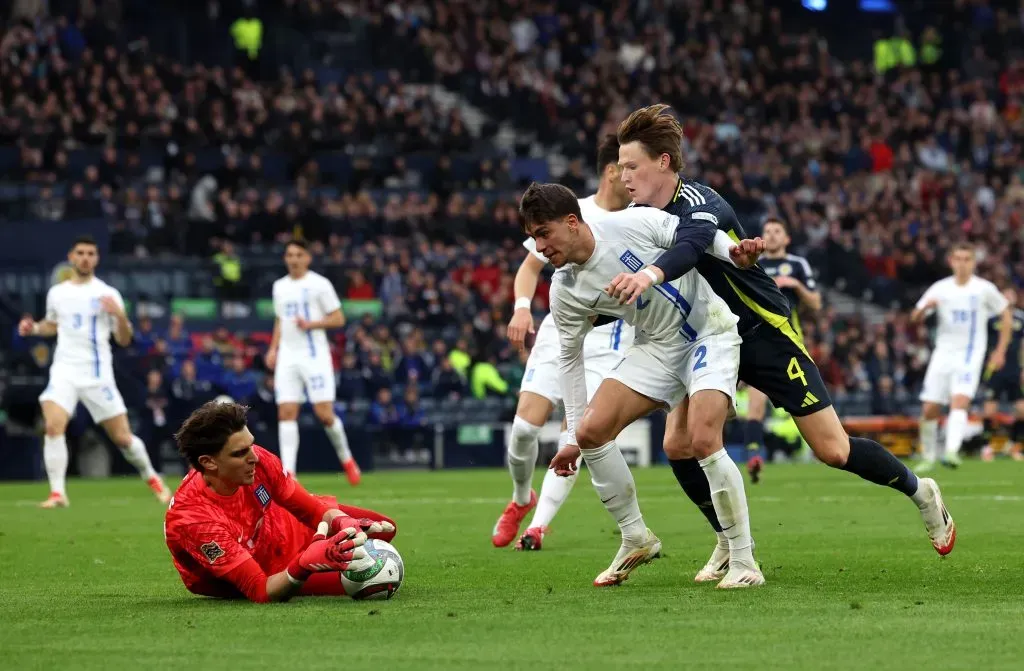 Vagiannidis é o número 2 da seleção grega. Foto: Ian MacNicol/Getty Images.