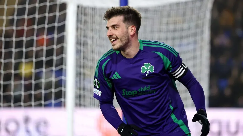 Fotis Ioannidis, jogador do Panathinaikos, poderá ser reforço do Sporting. Foto: Getty