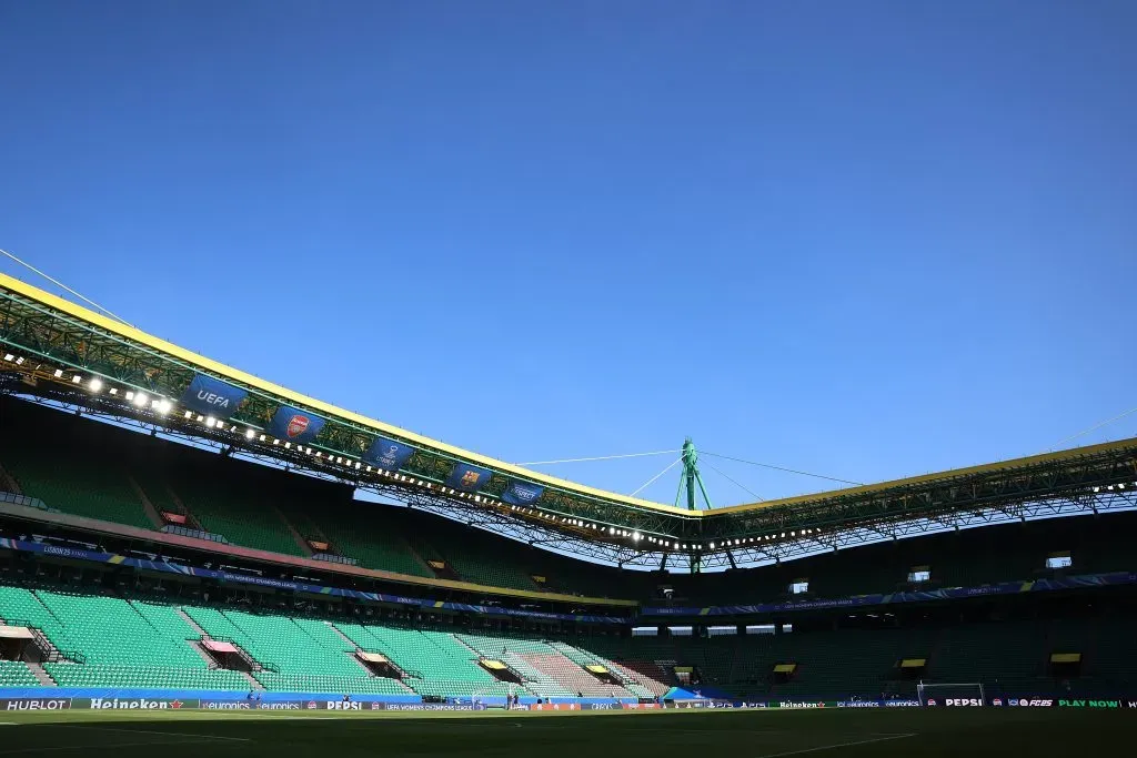 O Estádio José Alvalade estará pronto para receber o jogo entre Sporting e Porto. Foto: Maja Hitij/Getty Images.