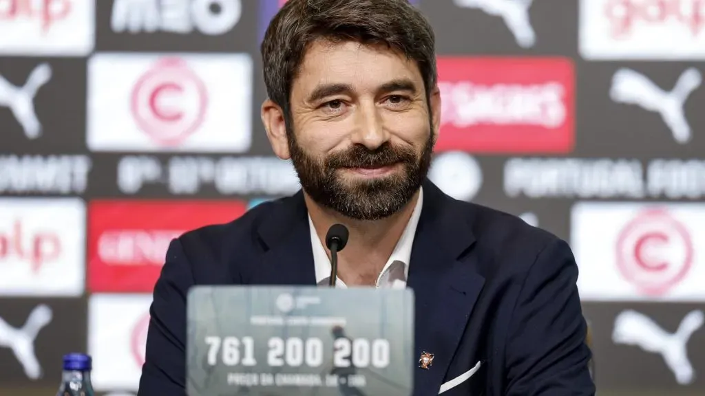 Luís Freire, selecionador de sub-21 de Portugal. Foto: FPF