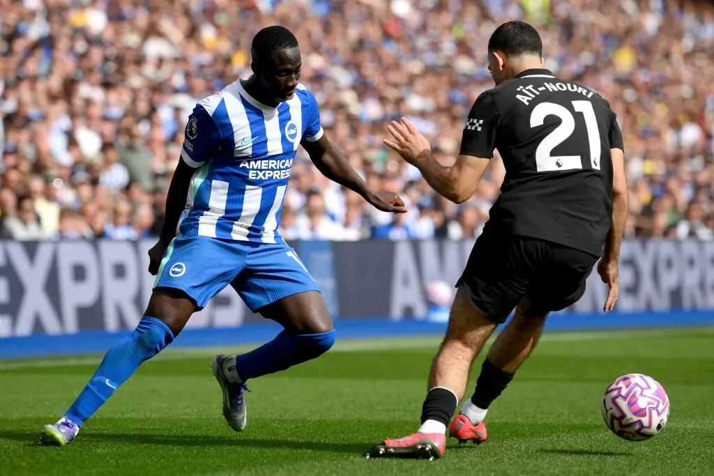 Brighton vence Manchester City. Foto: Getty Images