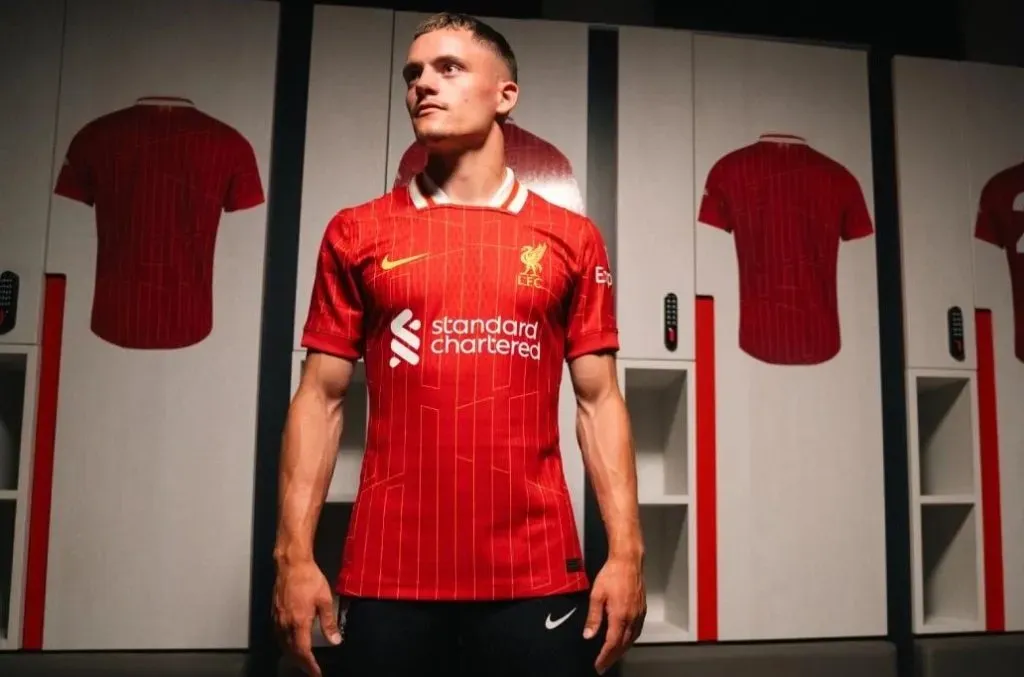 Florian Wirtz bateu todos os recordes de transferências esta época, rumo ao Liverpool. Foto: site oficial do Liverpool
