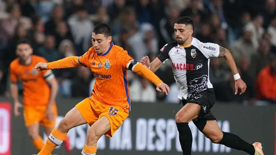 Vasco Sousa tem 21 anos e joga na equipa principal dos dragões desde 2023. Foto: FC Porto