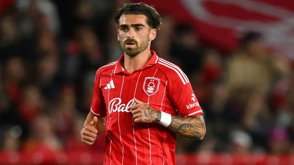 Jota Silva, do Nottingham Forest, é alvo do Sporting. Foto: Getty Images