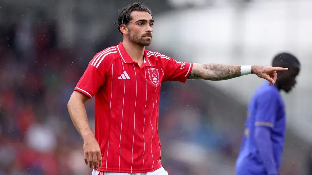 Jota Silva em ação pelo Forest. Foto: Getty Images