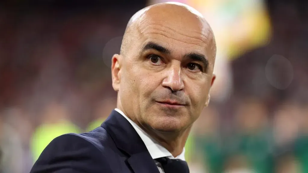 Roberto Martínez, o selecionador nacional, fez a antevisão da final entre Portugal e Espanha. Foto: Getty