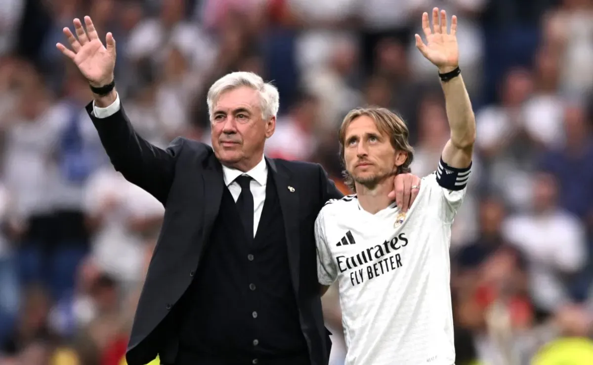 Carlo Ancelotti and Luka Modric deliver emotional farewell message to ...
