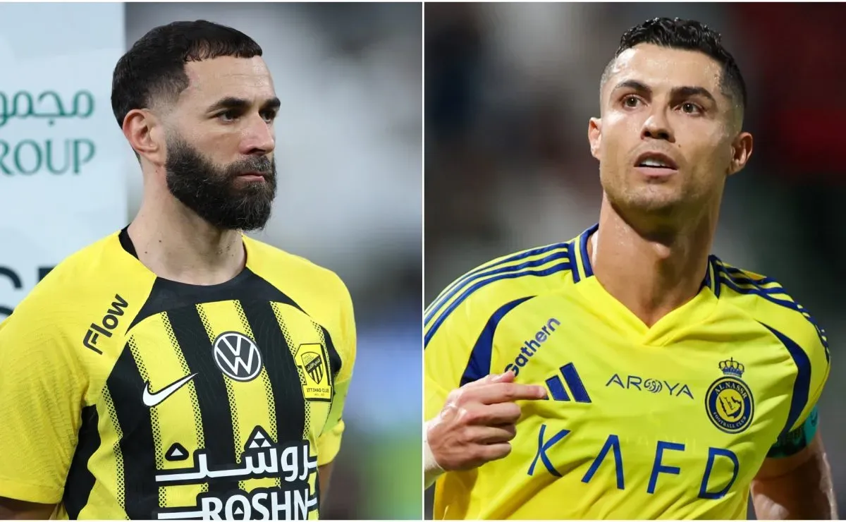 Karim Benzema focuses on rivalry with Cristiano Ronaldo for Al Nassr vs. Al ittihad in Saudi Super Cup Karim Benzema focuses on rivalry with Cristiano Ronaldo for Al Nassr vs. Al ittihad in Saudi Super Cup