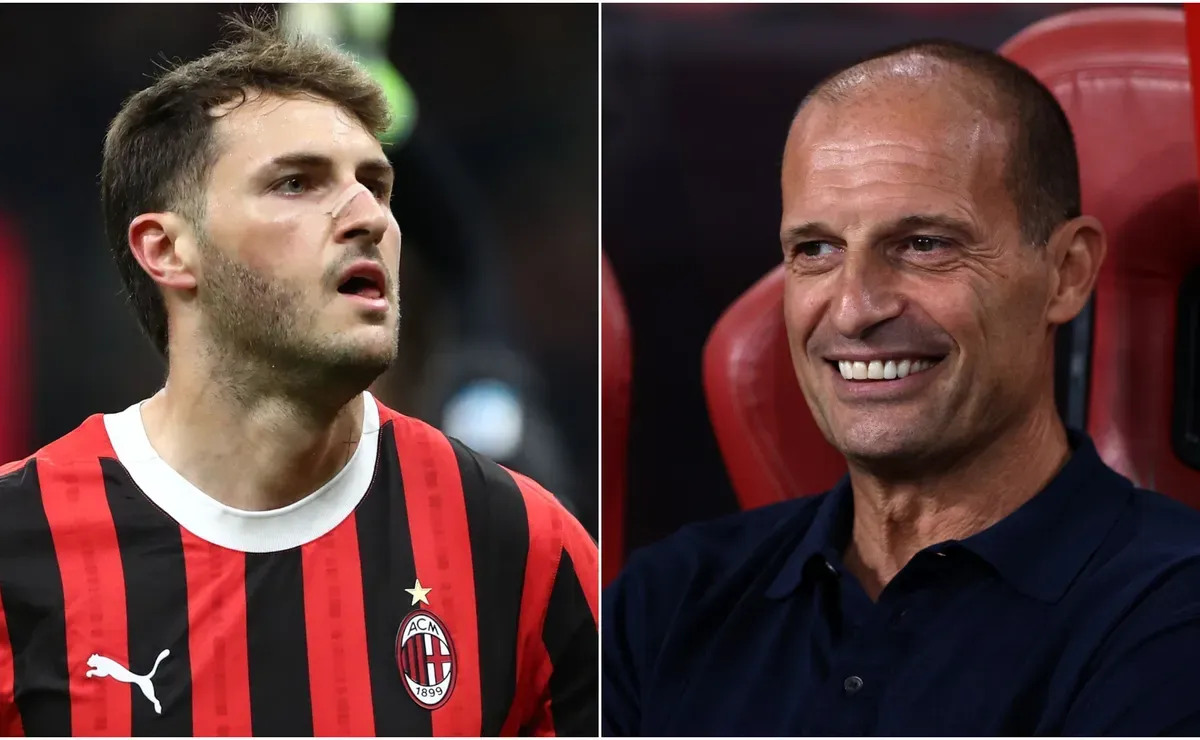 AC Milan coach Allegri focuses on the lack of form of Santiago Gimenez after heavy Serie A debut AC Milan coach Allegri focuses on the lack of form of Santiago Gimenez after heavy Serie A debut