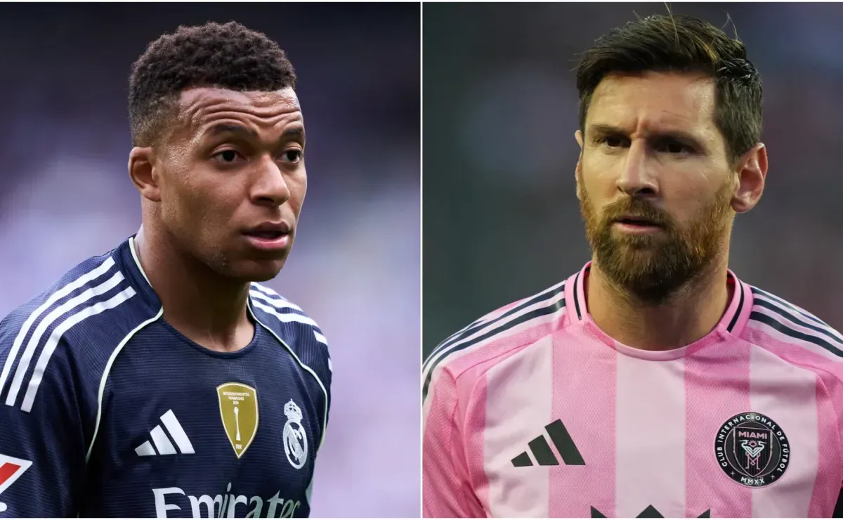 Kylian Mbappe accelerates for Lionel Messi by Marseille Captain for Champions League collision Kylian Mbappe accelerates for Lionel Messi by Marseille Captain for Champions League collision