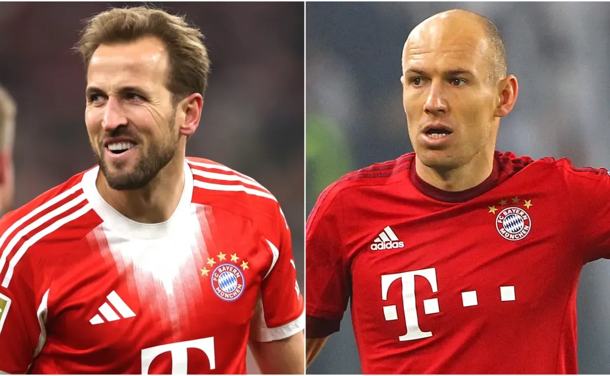 Harry Kane breaks a surprising Arjen Robben record at Bayern Munich and thus establishes a historic legacy Harry Kane breaks a surprising Arjen Robben record at Bayern Munich and thus establishes a historic legacy
