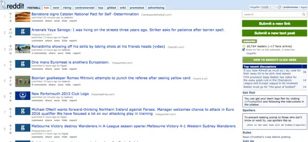 best soccer subreddits