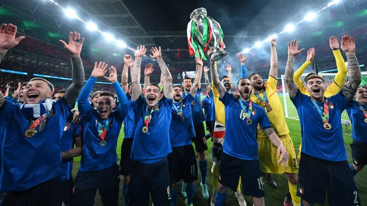 Italy won the most expansive European Championship in history when it was in 11 different countries.