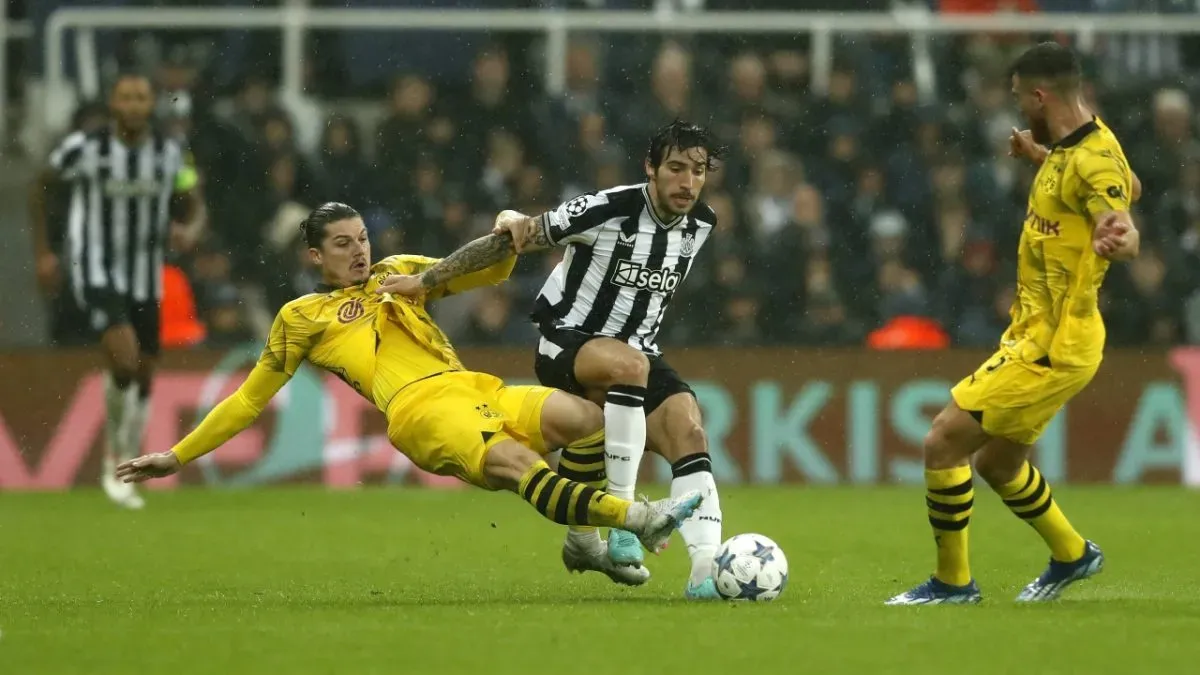 Sandro Tonali has continued playing for Newcastle despite an impending ban.