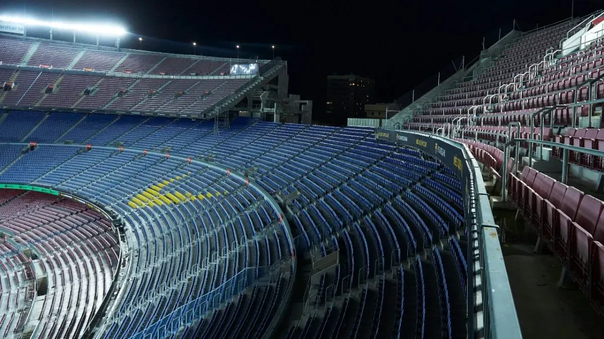 Camp Nou seats