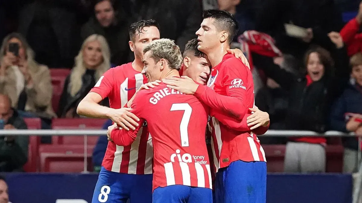 Antoine Griezmann’s goal output is a major reason Atletico has eight wins with just one loss and one draw.