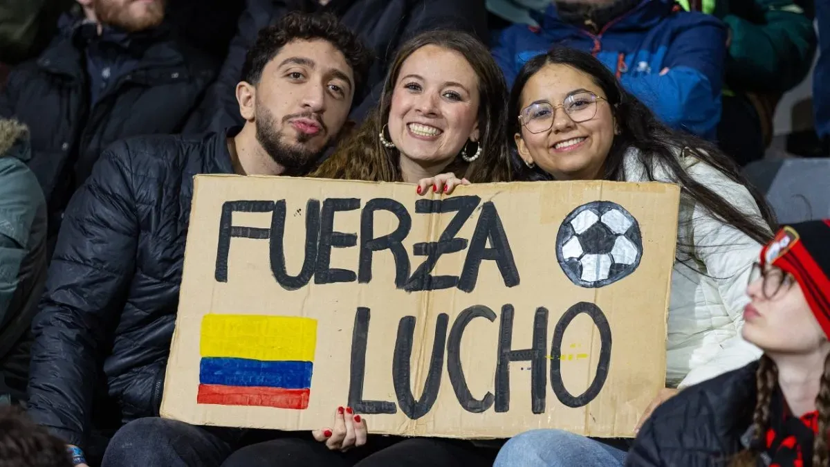 Luis Diaz has not been in the Liverpool squad for two games, but fans continue to show the Colombian support.