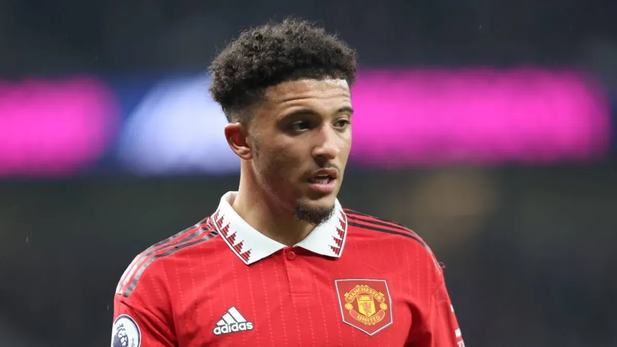 Jadon Sancho fell out of form at United, and Erik ten Hag ended up dropping him to the reserve side.