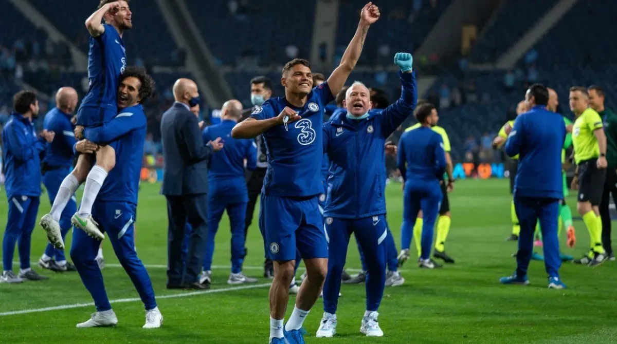 Thiago SIlva won the Champions League with Chelsea in 2021