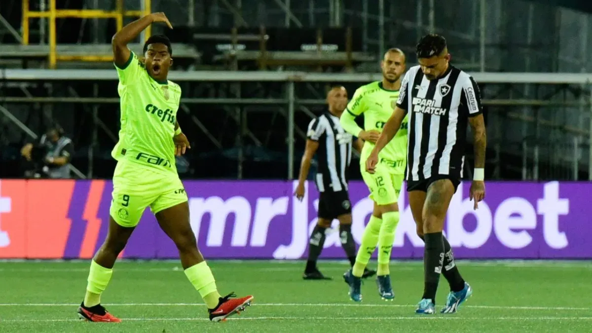 Palmeiras made parity out of the Brasileirão with its win over Botafogo that Textor complained about.